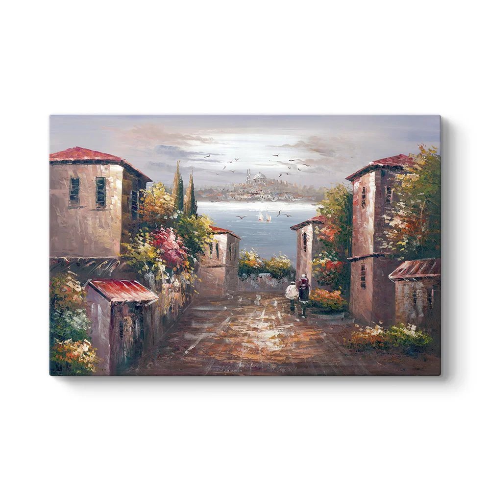 Eski İstanbul Sokakları Tablo - Model 1